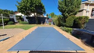 High-Quality Solid Safety Pool Covers: Safe for Kids and Pets. Keeps your pool clean and save money