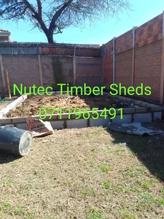 Slab setup for wooden wendy structure