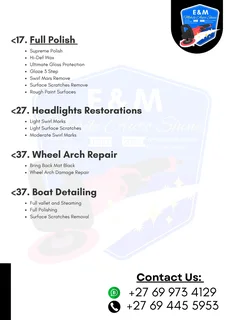 E&M mobile auto shine