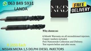 Nissan Micra 1.5 Injectors