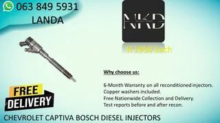 FORD EVEREST 3.0/BT50 INJECTORS