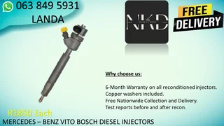 FORD EVEREST 3.0/BT50 INJECTORS