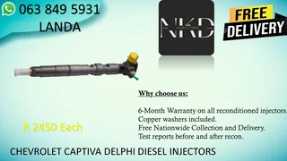 Chevrolet Captiva Injectors