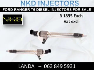 FORD FIGO 1.4 INJECTORS