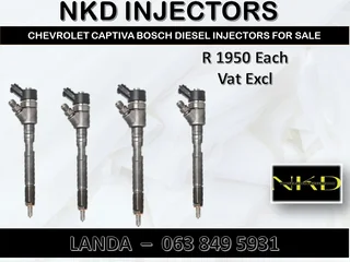 Chevrolet Captiva Injectors Nkd Injectors