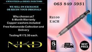 MAHINDRA SCORPIO INJECTORS RECON NKD INJECTORS