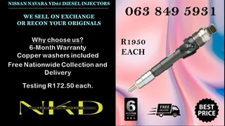 TOYOTA 2KD INJECTORS RECON NKD INJECTORS