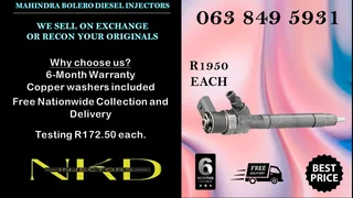 Mahindra Bolero Injectors Recon Nkd Injectors
