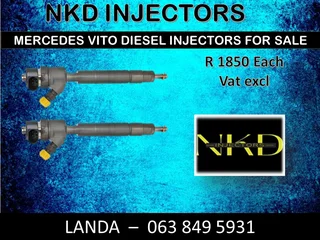 KIA 2500 INJECTORS