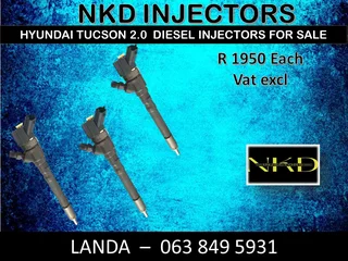 Hyundai Tucson 2l Injectors