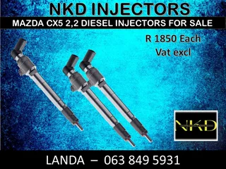 FORD RANGER 2.2 INJECTORS