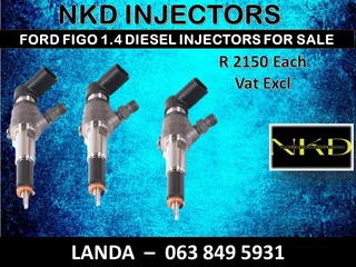 FORD FIGO 1.4 INJECTORS
