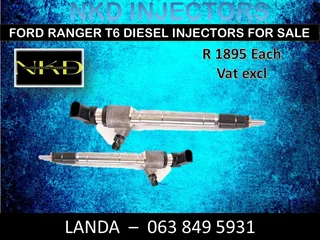 FORD FIGO 1.4 INJECTORS