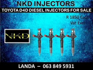 Toyota D4d Injectors