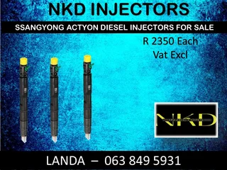 TOYOTA 2KD INJECTORS