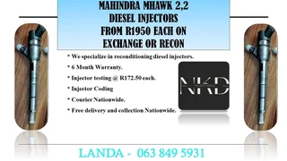 MERCEDES BENZ SPRINTER INJECTORS NEW ON EXCHANGE