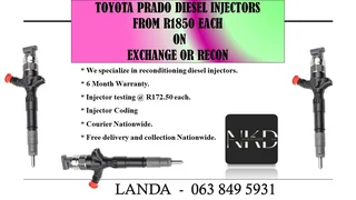 MAHINDRA MHAWK2.2 INJECTORS NEW ON EXCHANGE