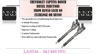 NISSAN NP300 INJECTORS NEW ON EXCHANGE