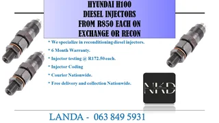 MAN TRUCK INJECTORS NEW ON EXCHANGE