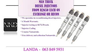 MITSUBISHI TRITON 2.5 INJECTORS NEW ON EXCHANGE