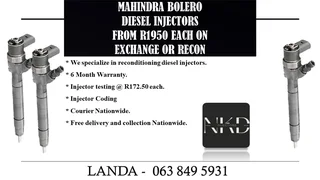 HYUNDAI H1 INJECTORS NEW ON EXCHANGE