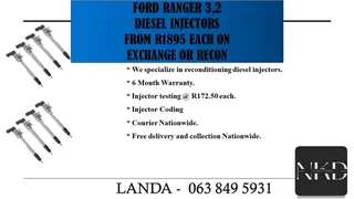 BRAND NEW HYUNDAI H1 INJECTORS