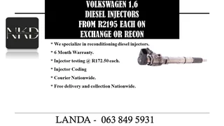 BRAND NEW HYUNDAI H1 INJECTORS