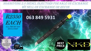 TOYOTA PRADO INJECTORS FOR SALE ON EXCHANGE