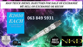 TOYOTA D4D INJECTORS FOR SALE NEW ON EXCHANGE