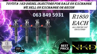 TATA 3.0 INJECTORS FOR SALE NEW ON EXCHANGE
