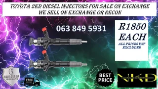 MITSUBISHI TRITON 2.5 INJECTORS FOR SALE NEW ON EXCHANGE