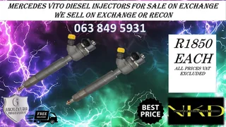 MITSUBISHI TRITON 2.5 INJECTORS FOR SALE NEW ON EXCHANGE