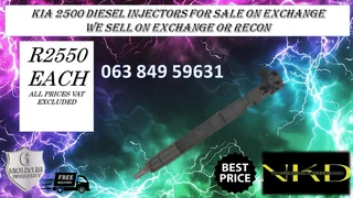HYUNDAI TERRACAN 2.9 INJECTORS FOR SALE NEW ON EXCHANGE