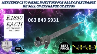 GWM 2.5 INJECTORS FOR SALE NEW ON EXCHANGE