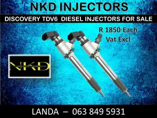 Discovery Tdv 6 Injectors For Sale