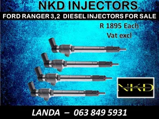 Ford Ranger 3.2 Injectors For Sale