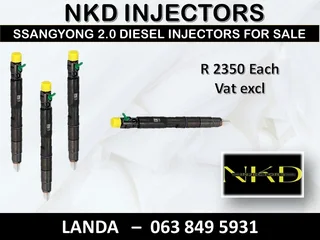 ISUZU 4HK1 INJECTORS FOR SALE BRAND NEW