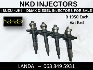 TOYOTA D4D INJECTORS FOR SALE BRAND NEW