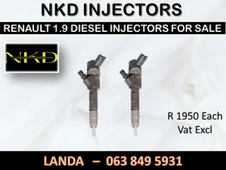 DISCOVERY TDV 8 INJECTORS FOR SALE BRAND NEW