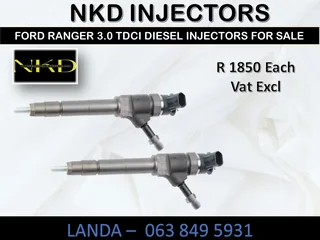 DISCOVERY TDV 8 INJECTORS FOR SALE BRAND NEW