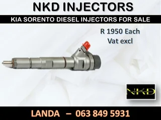 Kia Sorento Injectors For Sale Brand New