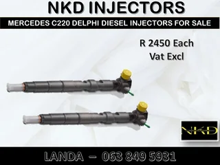 Mercedes C220 Injectors For Sale Brand New