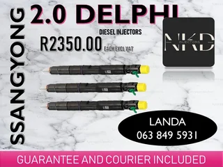 Ssangyong 2.0 Injectors Recon