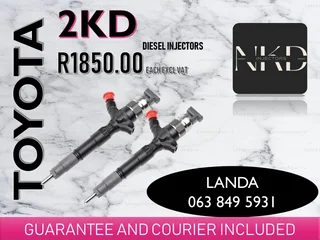 HYUNDAI H100 INJECTORS RECON