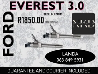 Ford Everest 3.0/bt50 Injectors Recon