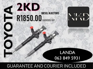 Toyota 2kd Injectors Recon