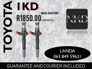TOYOTA 2KD INJECTORS RECON