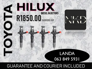 NISSAN NAVARA YD25 INJECTORS RECON