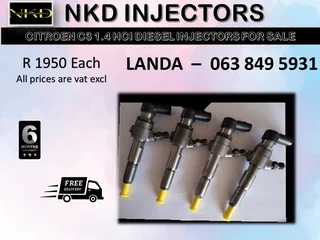 Citroen C3 1.4 Hdi Injectors On Exchange