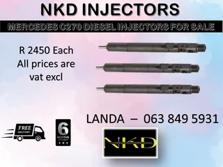 Mercedes C270 Injectors On Exchange